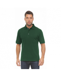 Рубашка ПОЛО с коротким рукавом, темно-зеленый