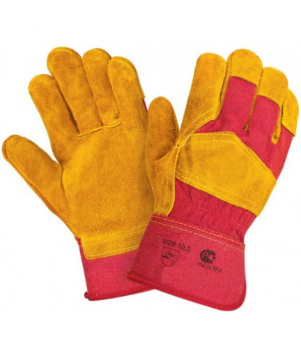 Перчатки ХАНТЕР спилковые комбинированные